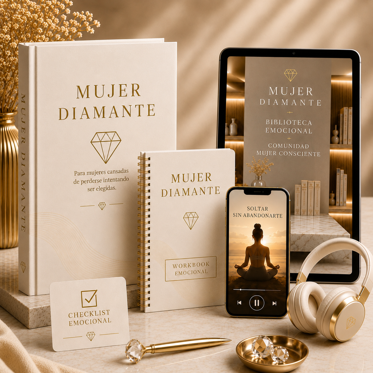 Experiencia Mujer Diamante : La mujer que estás destinada a ser te espera del otro lado.